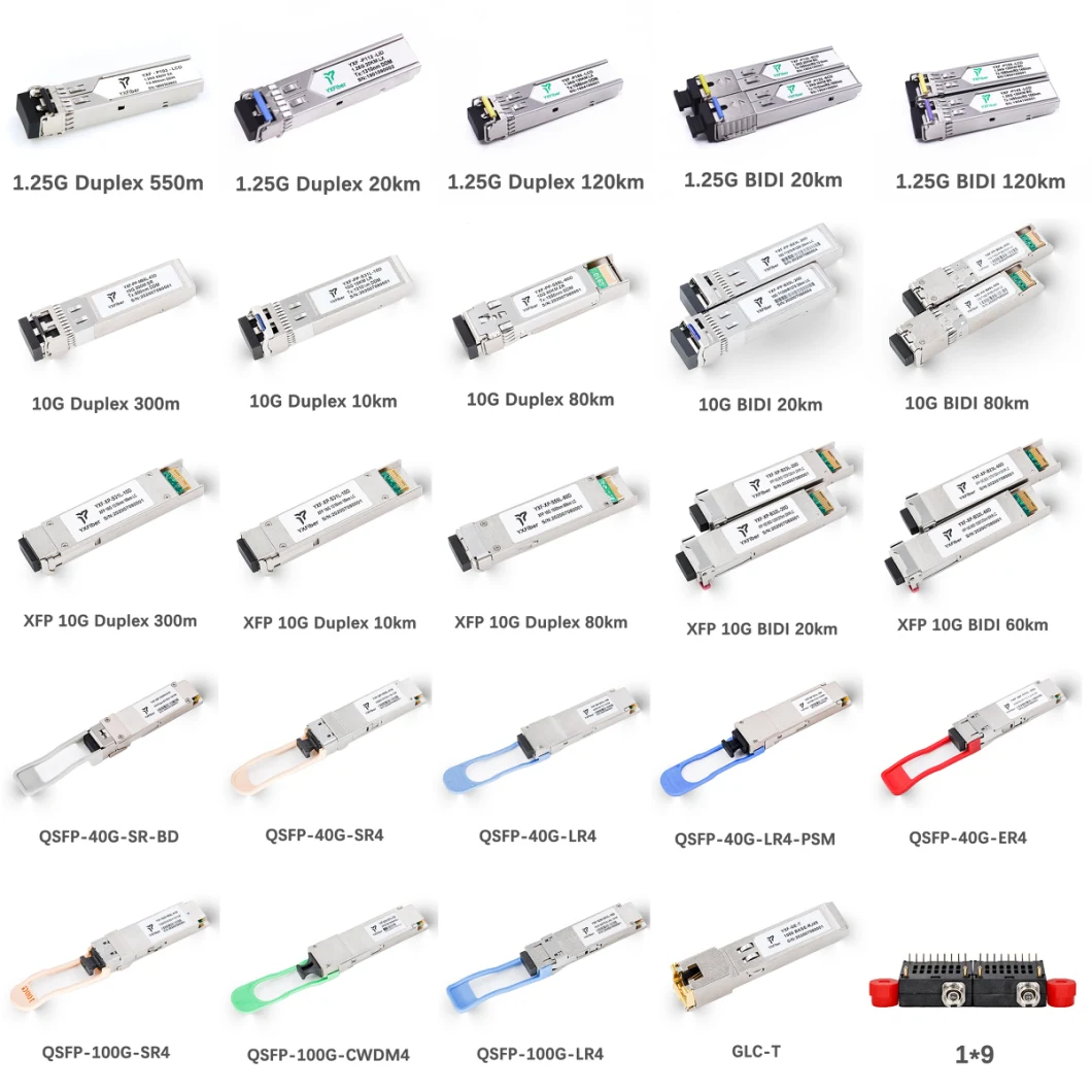 Dom 1310nm 10km Generic Compatible 10gbase-Lr SFP+Transceiver Module Compatible Factory