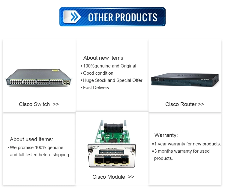 Cisco 4451-X Network Module NIM-4T= 4-Port Serial WAN Interface Card