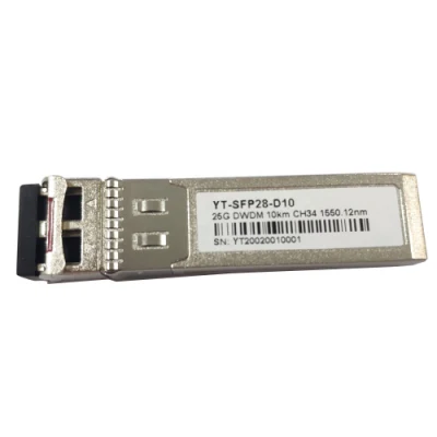 25 GB/S DWDM SFP28 C-Band 10 km Transceiver-Modul 25 g SFP28 DWDM Bester Preis